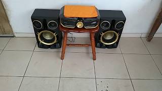 Mini System Philips FX-50 tocando Rap 👊🏻💪🏻