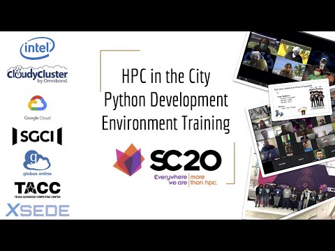 [HPC in the City] Python Development Environment Training