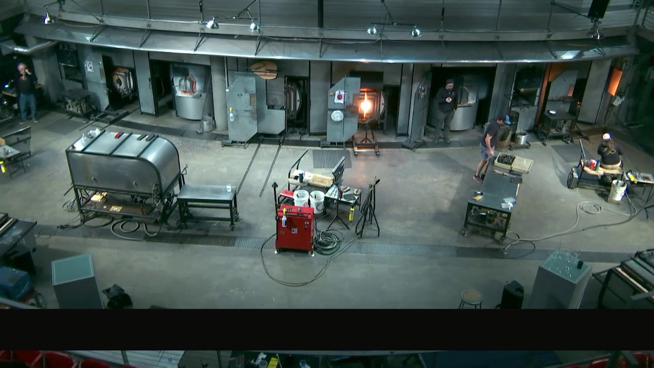 Museum of Glass - Hot Shop Team -  01/24/2023: Today in the Hot Shop our very own Hot Shop team! ...