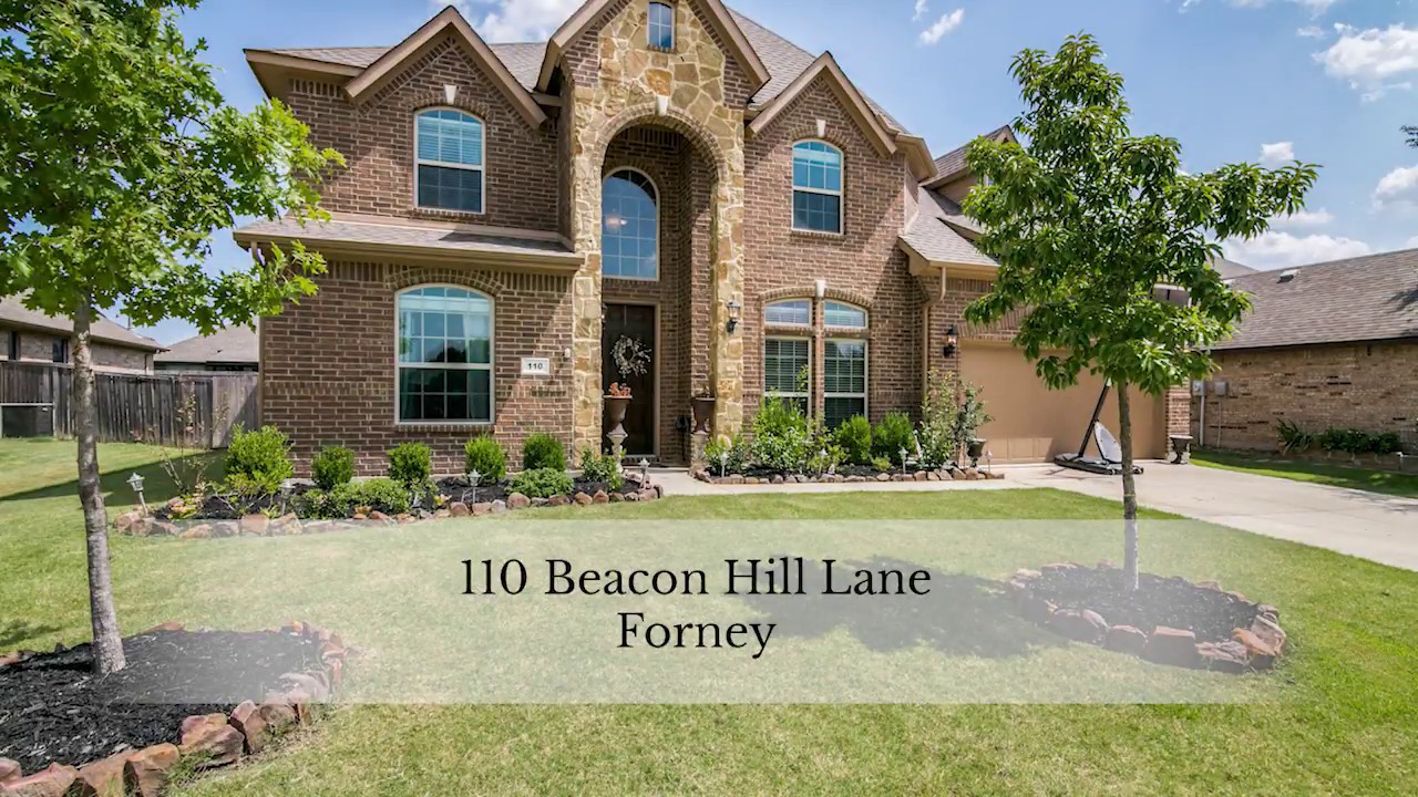 110 Beacon Hill Ln, Forney, TX 75126 Karen Hallman Group YouTube