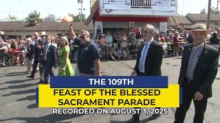 109th Feast of the Blessed Sacrament Parade