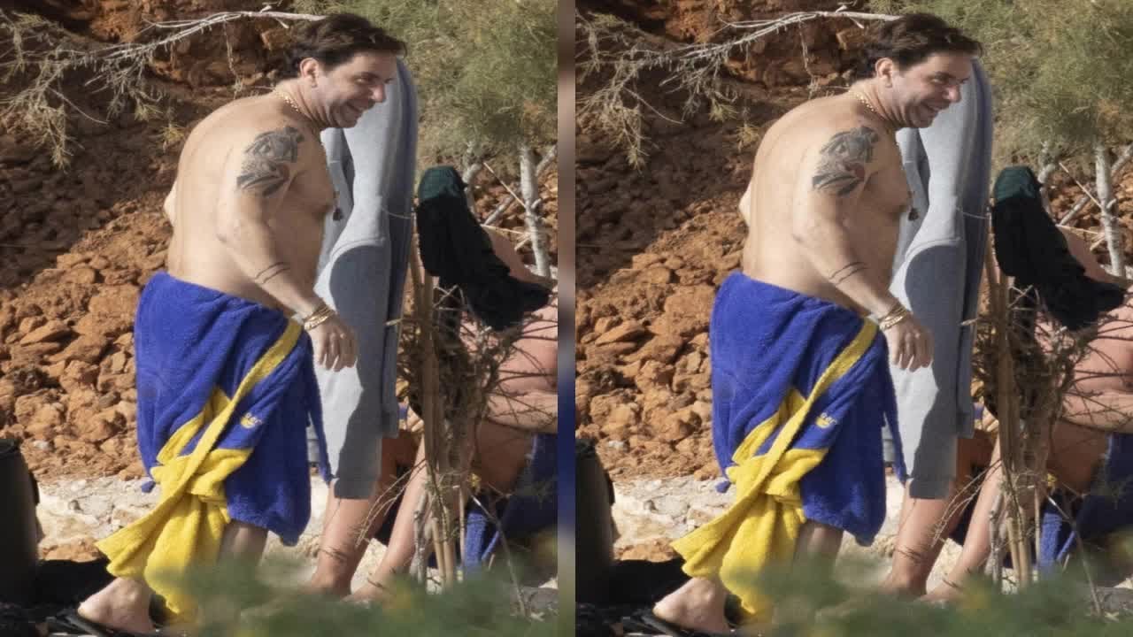 Γιώργος Μαζωνάκης: Ποιο κρύο; Απολαμβάνει τις βουτιές του στη Βουλιαγμένη!