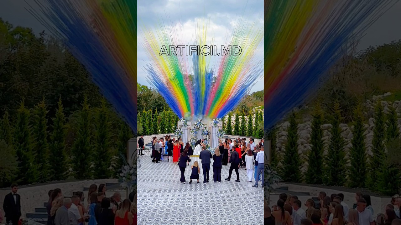 Artificii de zi nunta | Artificii.md