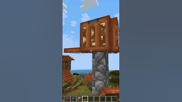 2 easy build hacks in Minecraft 1.20 #shorts #shortsfeed