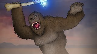 The King of Skull Island: Kong || drawing titans #2