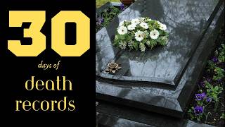 Day 17: Mortality Schedules | 30 Days of Death Records