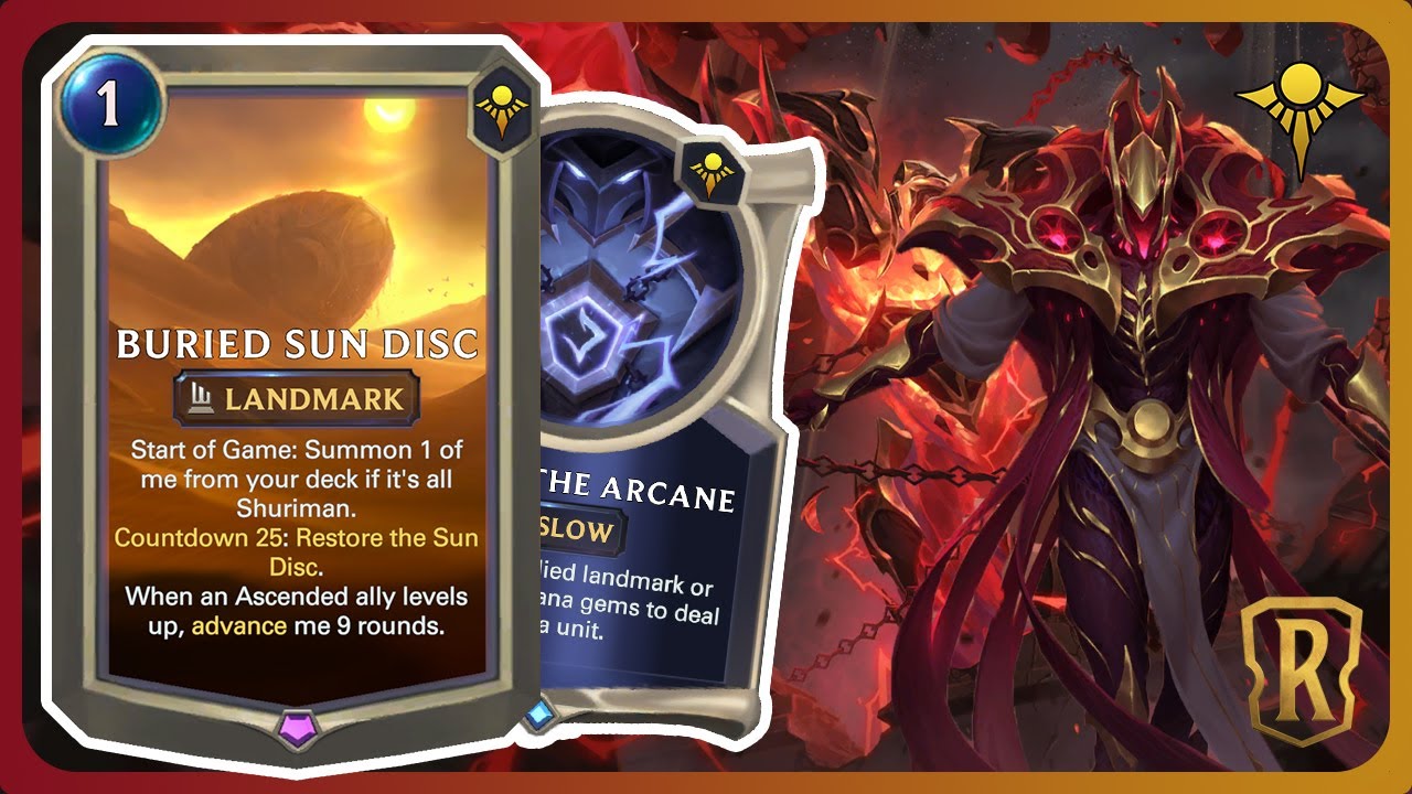 The Power of Shurima!! Azir + Xerath Mono Shurima deck Legends of