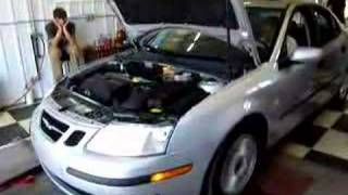 My 2005 Saab 9-3 Dyno Run