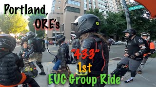 Portland, ORE EUC Group Ride (433 Rides)