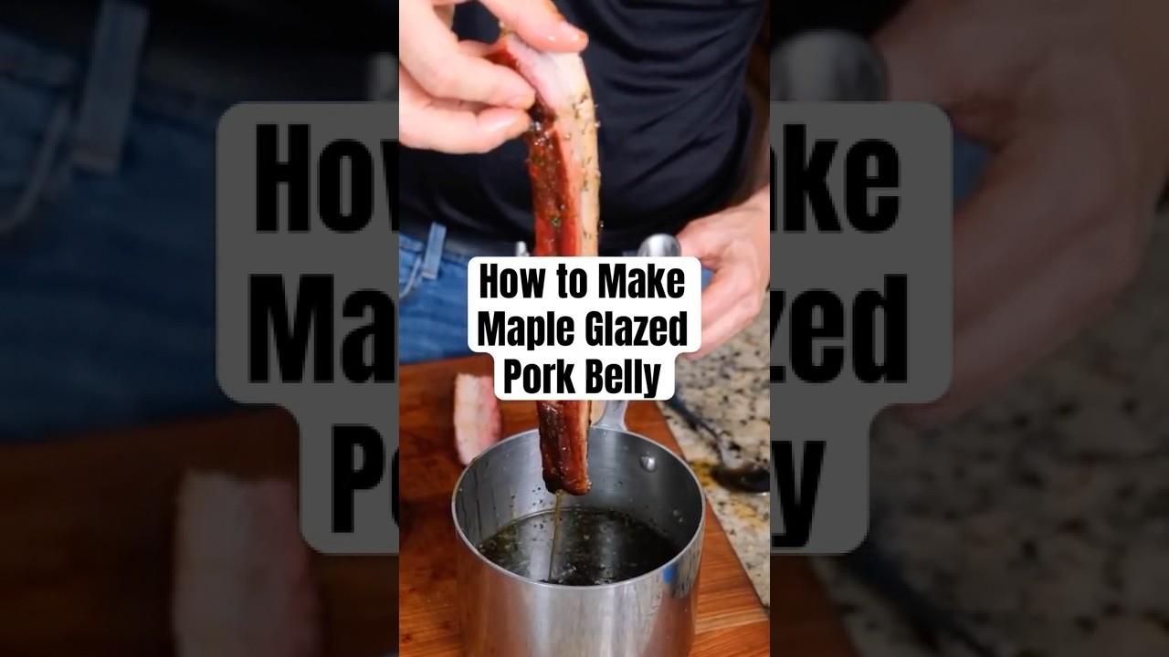 Chef teaches the secrets to perfect Maple Glazed Pork Belly 