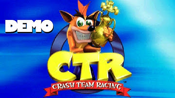 Crash Team Racing - Test Drive Demo Disk