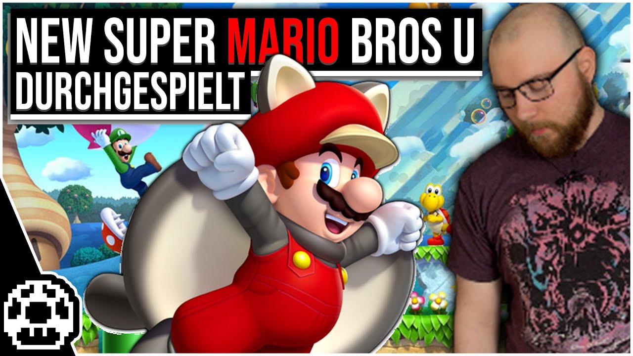 Ich habe New Super Mario Bros U durchgespielt.