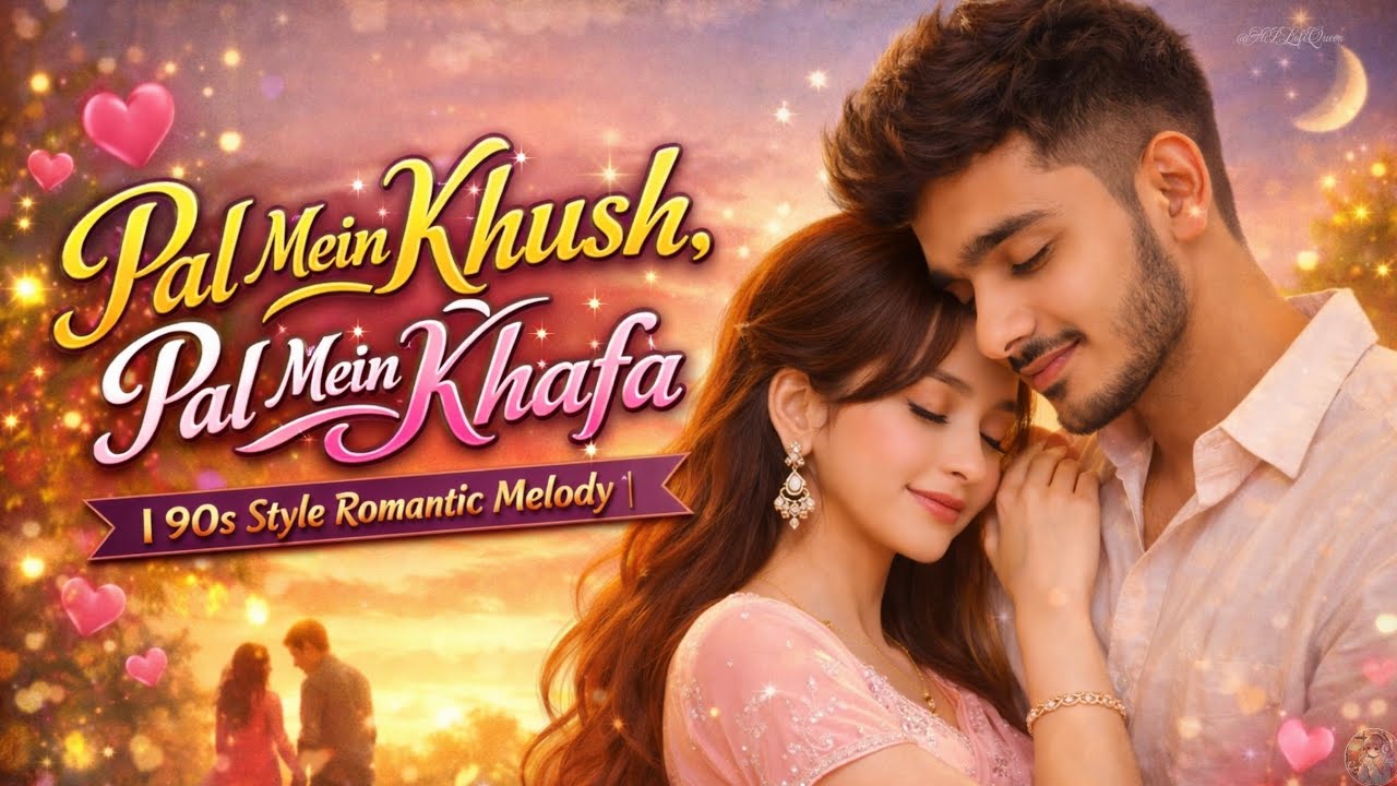 Pal Mein Khush, Pal Mein Khafa 💖 | 90s Style Romantic Melody | AI Lofi Queen