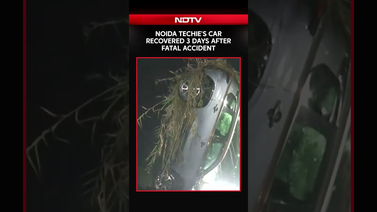Noida Techie Death | Noida Techie's Car Recovered 3 Days After Fatal Accident