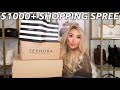 $1000+ shopping spree haul 2022 | Sephora, Revolve, Essentials, UGG, Dossier, & more!