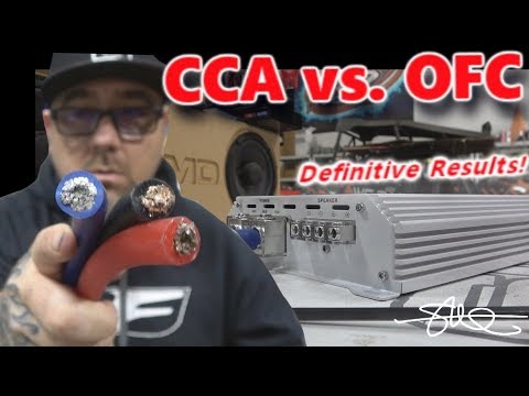 CCA vs. OFC 1/0 Power Wire - Is Cheaper just as good? Definitive Results