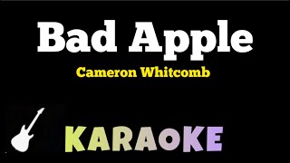 Download Lagu Cameron Whitcomb - Bad Apple | Karaoke Guitar Instrumental MP3