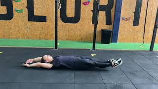 Straddle V-ups