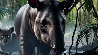 TAPIR Terlihat Jinak… Tapi Ini yang Bikin Predator Mundur
