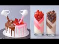 Quick & Easy Homemade Colorful Dessert Tutorials | So Tasty Chocolate Cake Decorating Ideas