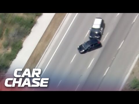 Reckless driver takes police on a wild car chase around SoCal before being PIT maneuvered!