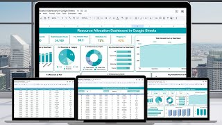 Resource Allocation Dashboard in Google Sheets
