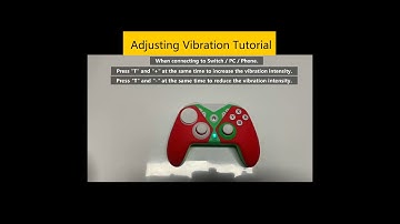 FLIEEP Games - Adjust vibration setting for B04(S900)