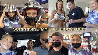 Surprising my brother | Fun family day VLOG