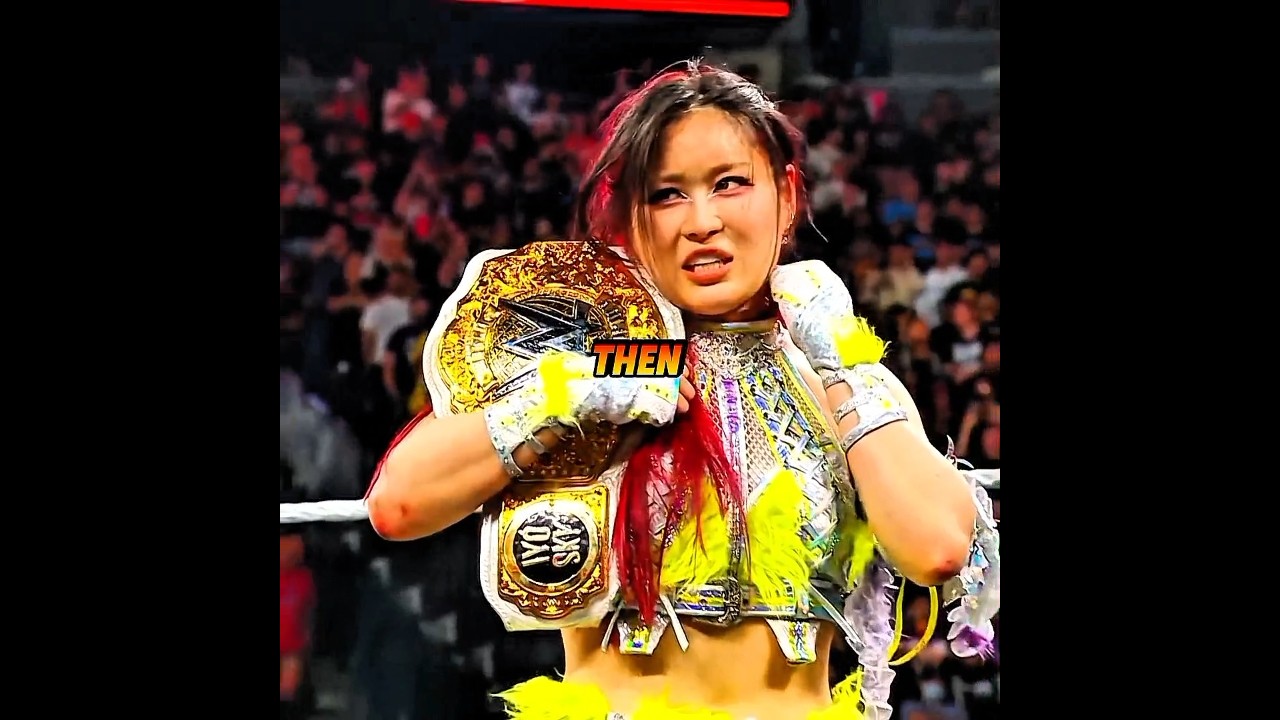 . From Debut to Domination | Rhea & IYO’s Journey 👊💥 WWE wrestling shorts edits