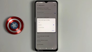 How to change Home Screen App Icon Badge on Vivo Y33s Android 11