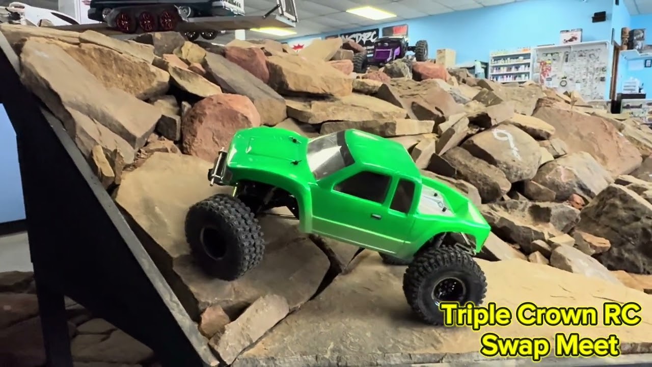 What a cool day it was at Triple Crown RC & Hobbies RC Swap Meet 