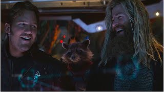 Asgardians Of The Galaxy Avengers Endgame - Thor And Quill Funny Scene