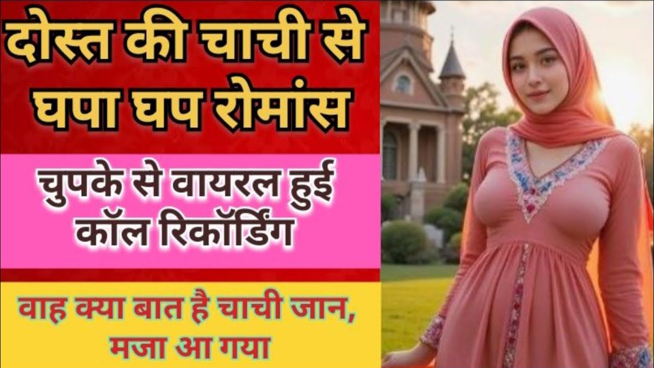 दोस्त की चाची से घपाघप रोमांस !! वाह !! क्या बात है चाची जान,मज़ा आ गया 