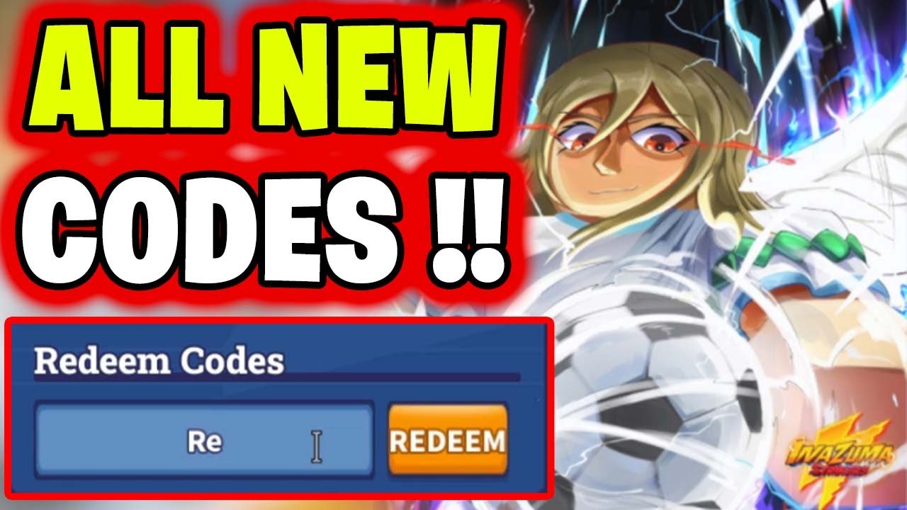 Коды для INAZUMA STRIKERS 2025 ✅ Коды для ROBLOX INAZUMA STRIKERS