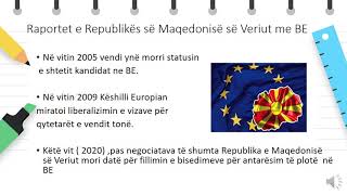 Klasa 9 - Arsim Qytetare - Republika e Maqedonise se Veriut dhe Bashkimi Europjan