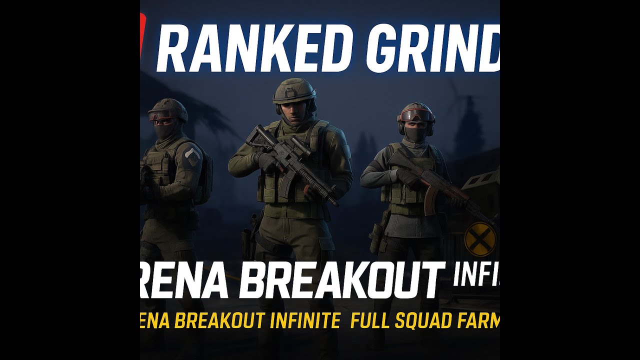 🔥 Arena Breakout Infinite LIVE - Full Squad Rush ke Farm! | Ranked Grind & Loot Run 💥