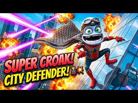 Crazy Frog 2026 - SUPER CROAK (Official 4K Music Video) | Hero Chase! 🐸🦸‍♂️⚡