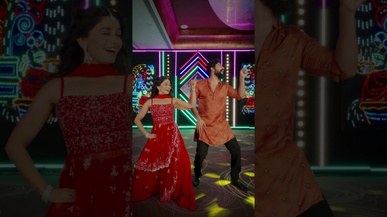 Seasons Mumbai - Sonal Devraj with Vicky Kaushal, in our red layered palazzo set!