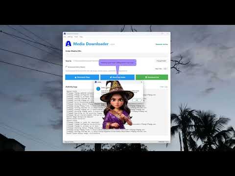 Capa de Desktop 4K Media Downloader Using Tkinter, Python (Educational Purpose)