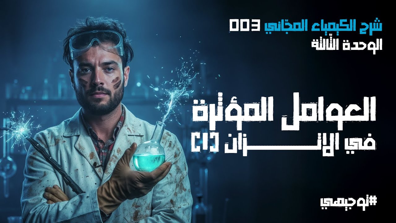العوامل المؤثرة في الاتزان الكيميائي (1) | 03 | توجيهي 2008 | محمد أبو الهيجاء