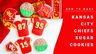 How To Make Kansas City Chiefs Sugar Cookies