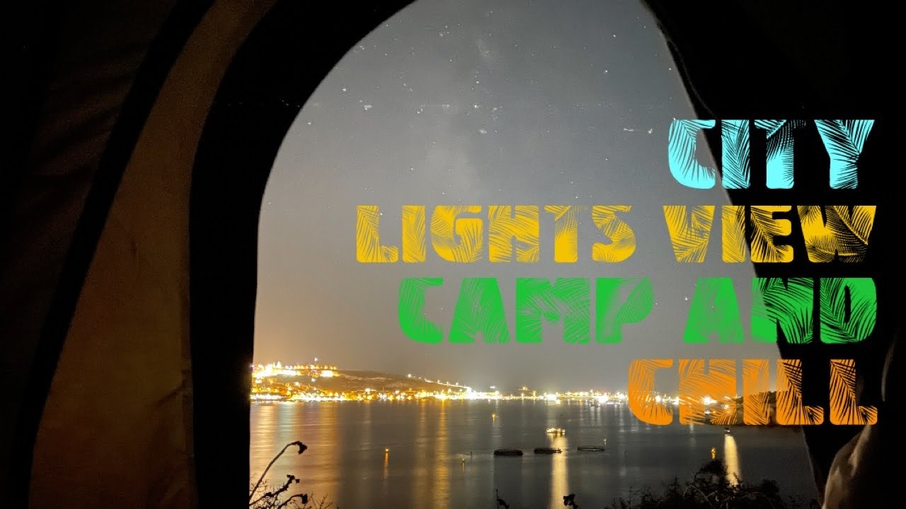 City Lights view | Camp and Chill | Malta