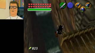Another setup to cross Gerudo bridge with shield, hookshot, and sword only