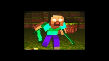 Herobrine VS Null #minecraft #shorts #creepypasta