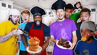 2HYPE CAN COOK? | Who Cooks The Best Fried Chicken \& Waffles In 2Hype?!