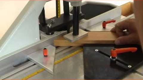 Hoffmann Dovetail Routing Machines: MU2 Internal Fences from Hermance Machine Company