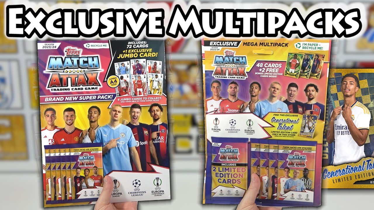 MATCH ATTAX 2023/24 *EXCLUSIVE* Multipacks Opening Tesco Super Pack