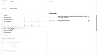 How to enter customer usage from bills or interval data