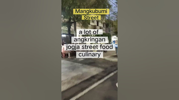 JOGJA STREET FOOD AT MANGKUBUMI STREET #kuliner #yogyakarta #jogja #streetfood #angkringan