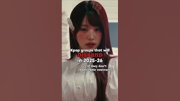 kpop groups that will disband in 2025-26 #kpop #itzy #straykids #idle #txt